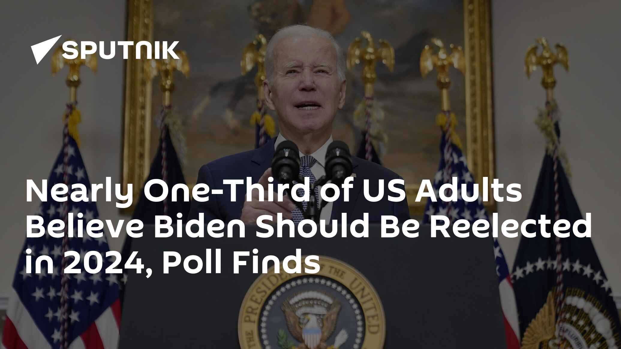 Nearly One Third Of US Adults Believe Biden Should Be Reelected In 2024   1109220433 