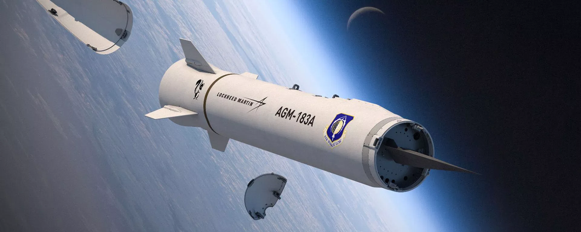 Rendering of an AGM-183A Air-launched Rapid Response Weapon (ARRW) showing its hypersonic glide warhead - Sputnik International, 1920, 10.03.2023