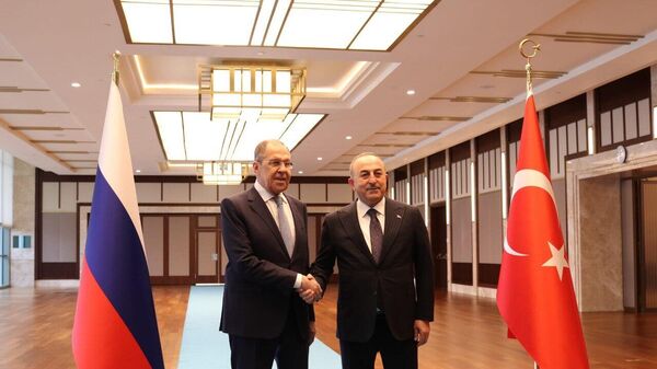 Lavrov and Cavusoglu Hold Press Conference After Talks in Ankara